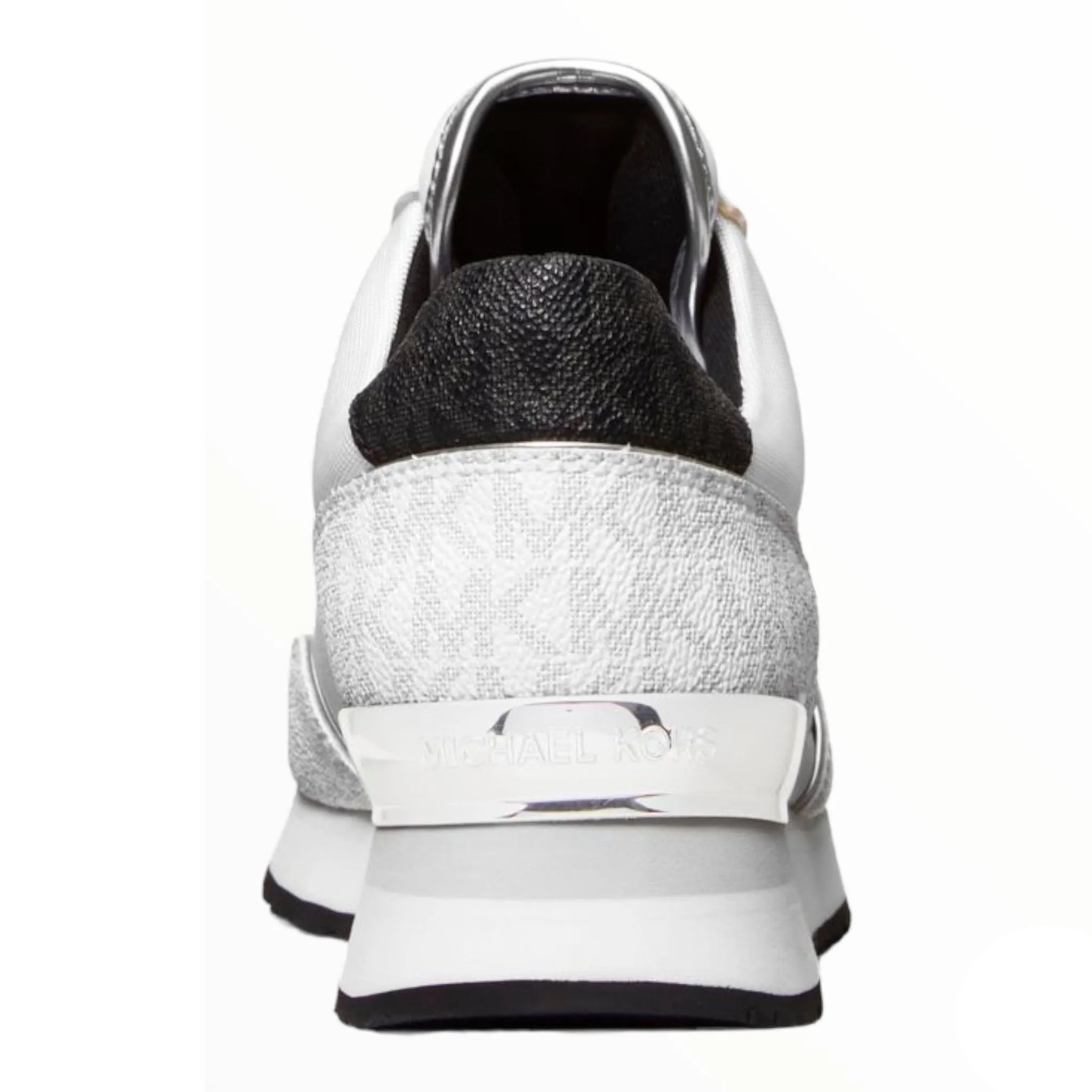 Michael Michael Kors Maddy Two-Tone Logo Sneakers, white