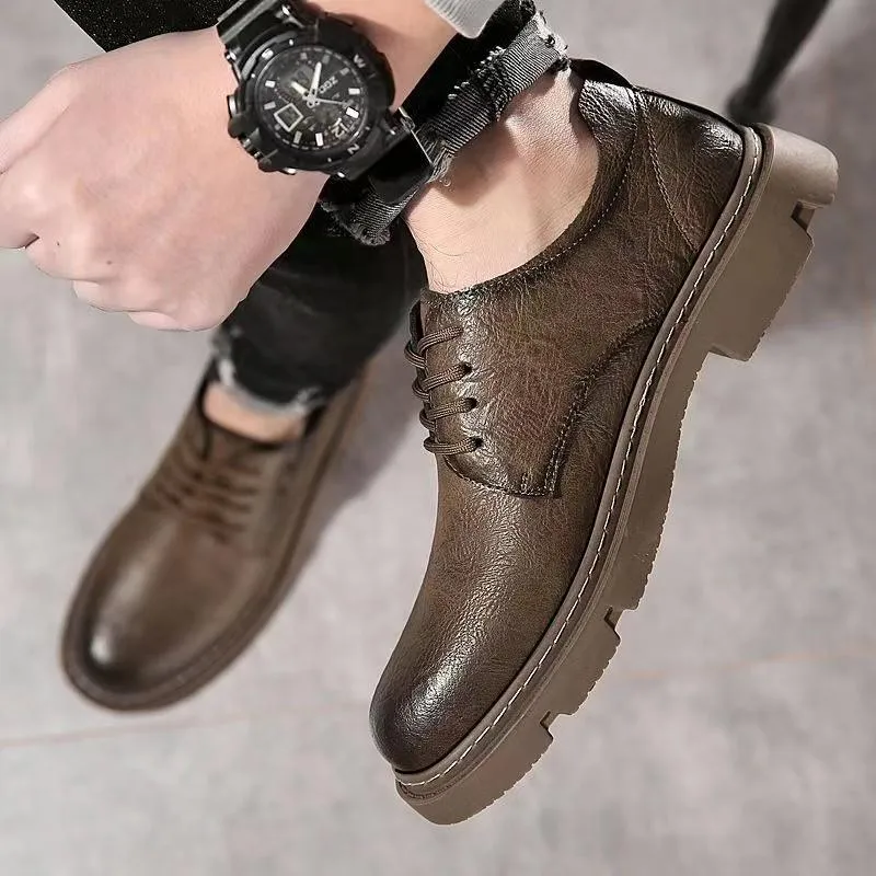 New Arrival Men's Spring Breathable Work Shoes