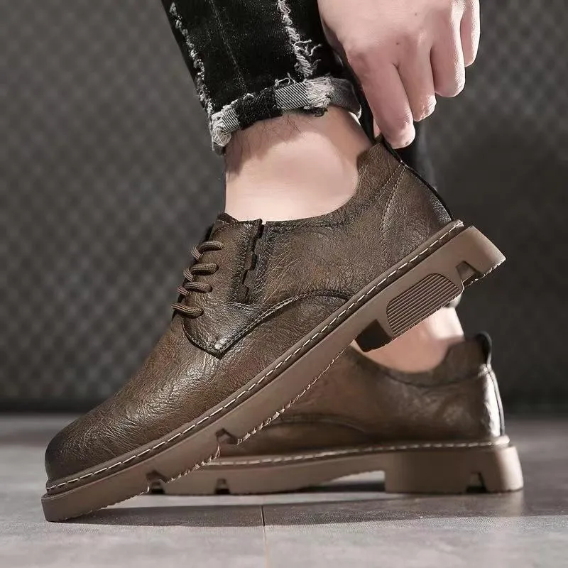 New Arrival Men's Spring Breathable Work Shoes