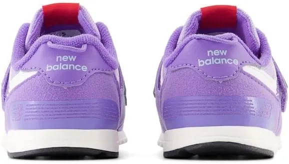 New Balance Baby-Girl's 574 New-b V2 Heritage Brights Hook and Loop Sneaker