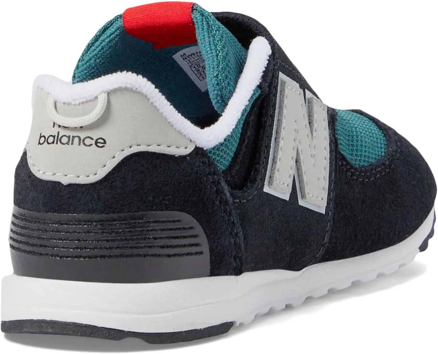 New Balance Baby-Girl's 574 V1 History New-b Hook & Loop Sneaker