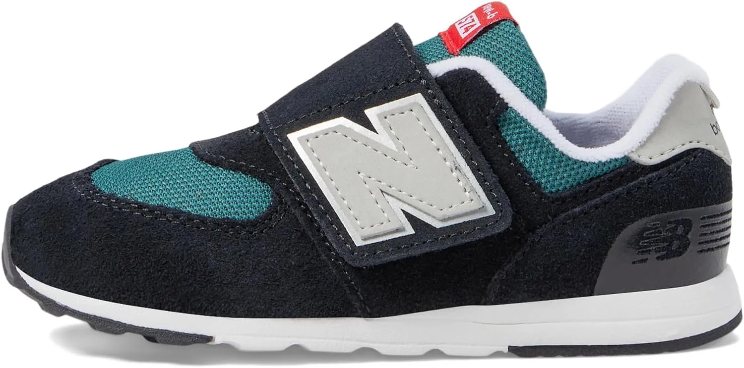 New Balance Baby-Girl's 574 V1 History New-b Hook & Loop Sneaker