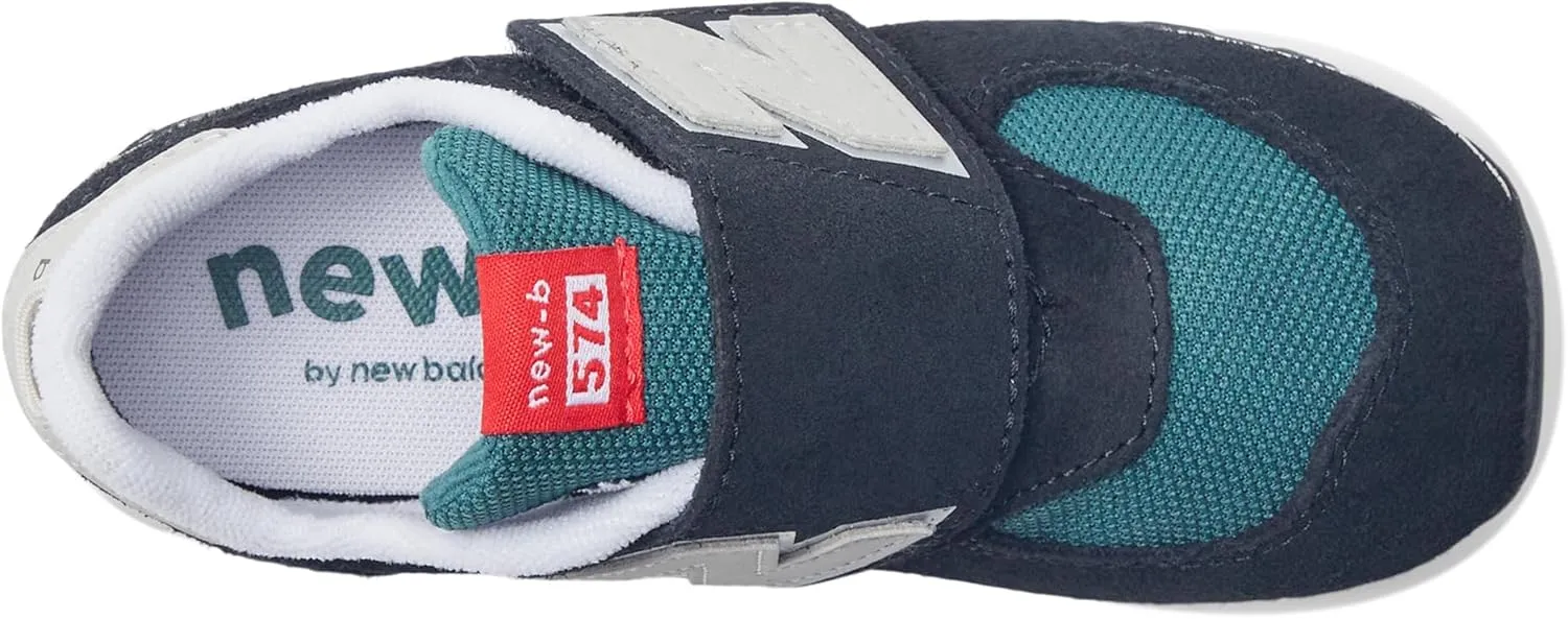 New Balance Baby-Girl's 574 V1 History New-b Hook & Loop Sneaker