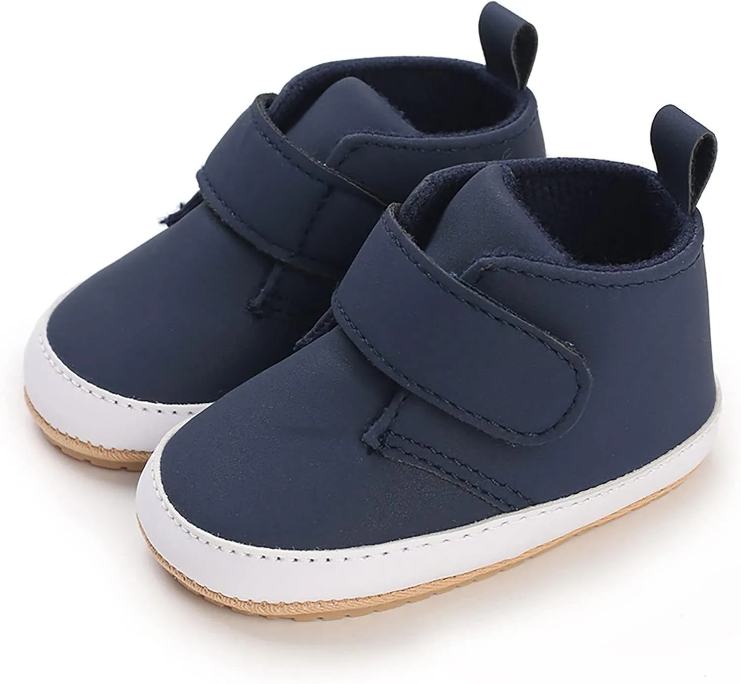 Newborn Baby Girls Boys Ankle Boots Soft Soft Sole Prewalker Shoes Infant Fashion High-Top Sneakers Casual Shoes