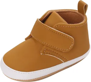 Newborn Baby Girls Boys Ankle Boots Soft Soft Sole Prewalker Shoes Infant Fashion High-Top Sneakers Casual Shoes