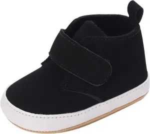 Newborn Baby Girls Boys Ankle Boots Soft Soft Sole Prewalker Shoes Infant Fashion High-Top Sneakers Casual Shoes