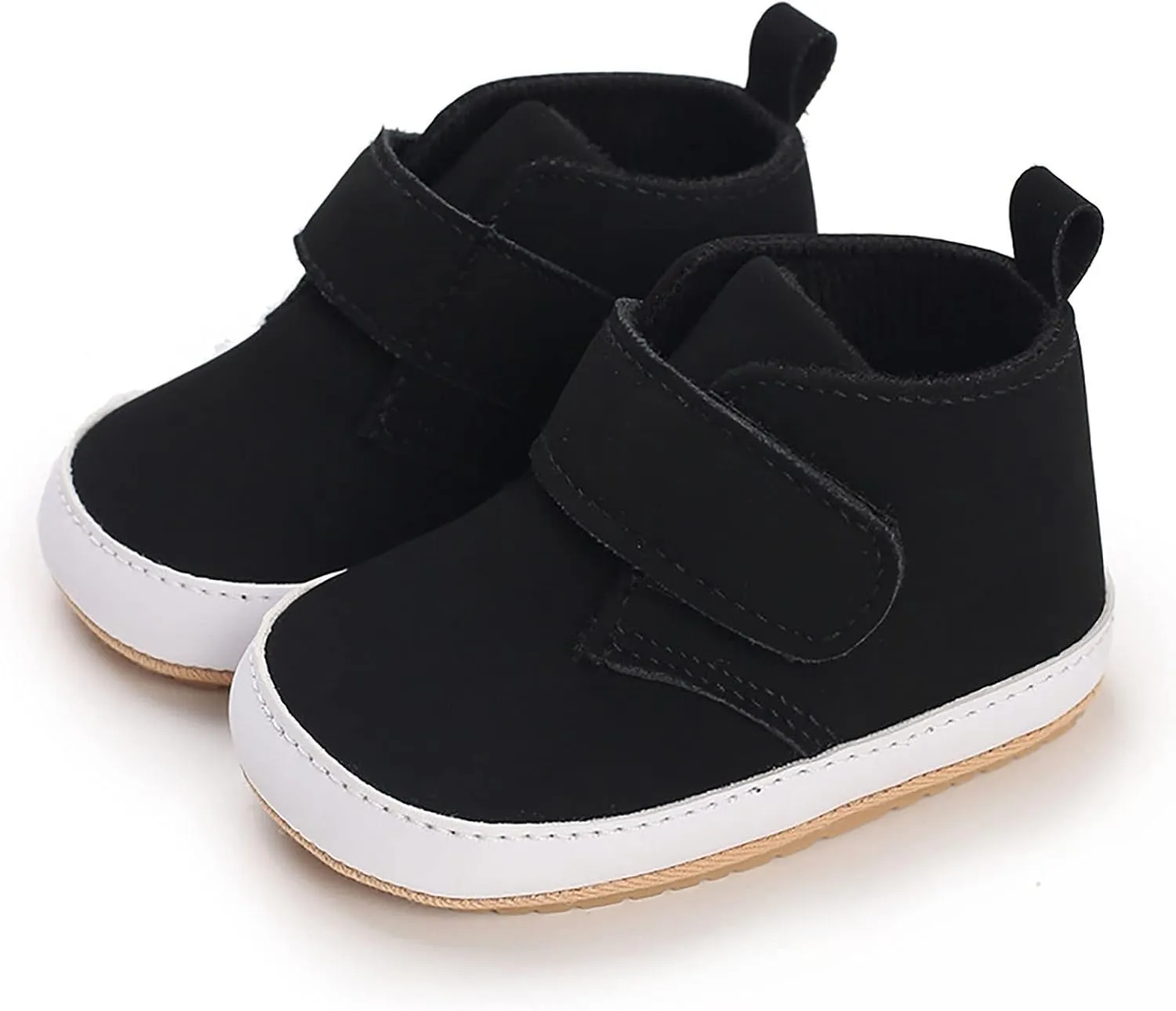 Newborn Baby Girls Boys Ankle Boots Soft Soft Sole Prewalker Shoes Infant Fashion High-Top Sneakers Casual Shoes