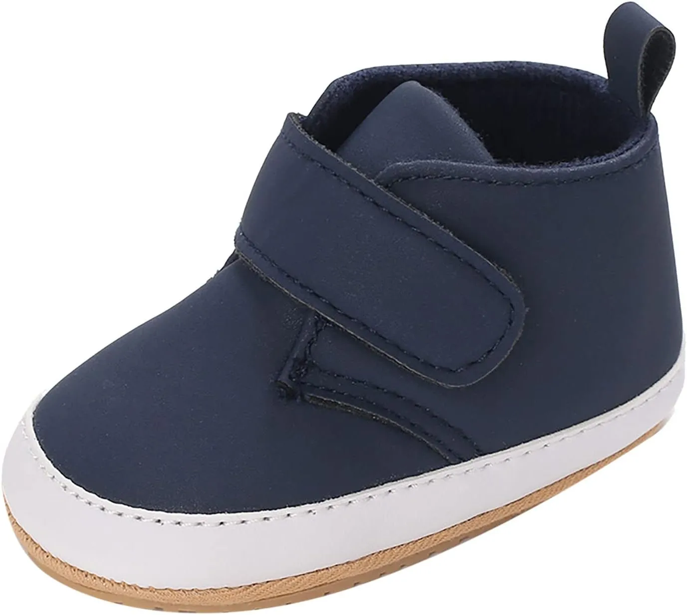 Newborn Baby Girls Boys Ankle Boots Soft Soft Sole Prewalker Shoes Infant Fashion High-Top Sneakers Casual Shoes