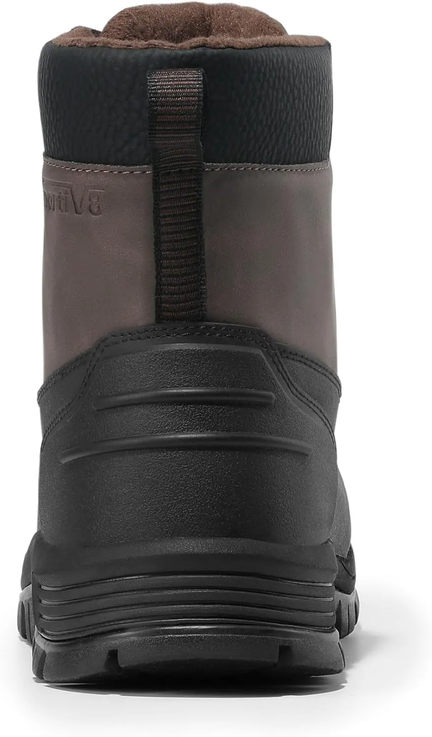 NORTIV 8 Mens Winter Boots Lightweight Casual Waterproof Slip Resistance Work Boot