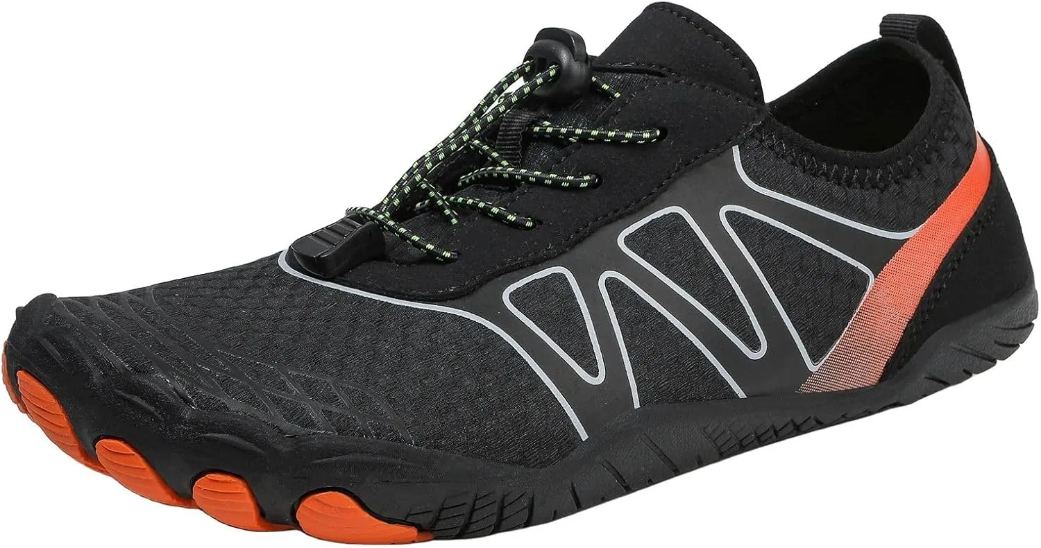 Pro Barefoot Shoes for Women Men Hike Wide Toe Box Footwear Sneakers Walking Athletic Sport Riding Gym Workout Shoe Outdoor Non-Slip Lightweight Qick Dry Breathable Unisex Healthy Trail Water
