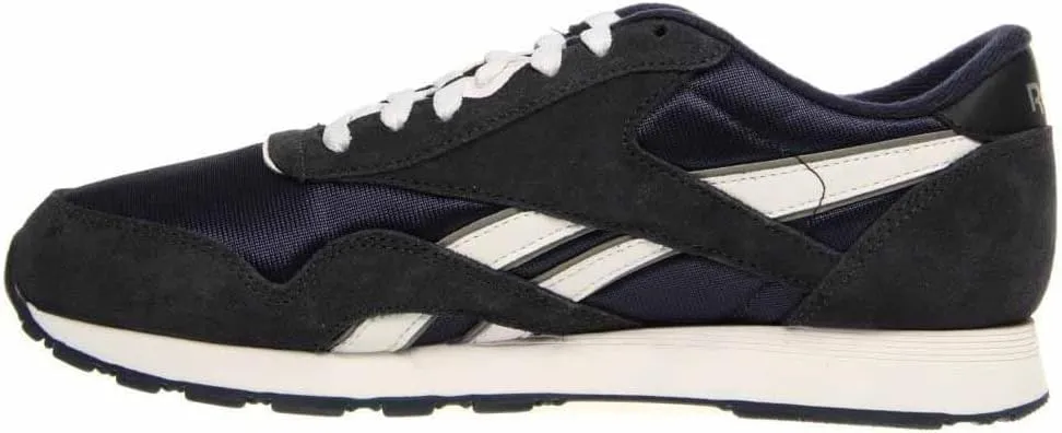 Reebok Mens Classic Cushioned Footbed Faux Leather Running & Training Shoes