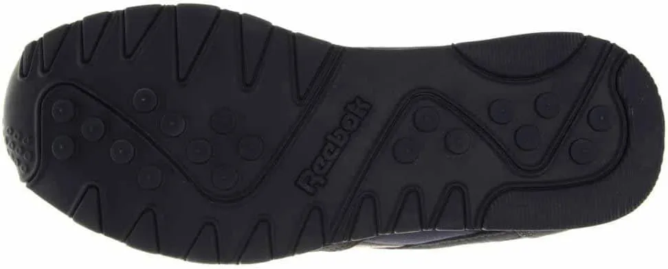 Reebok Mens Classic Cushioned Footbed Faux Leather Running & Training Shoes