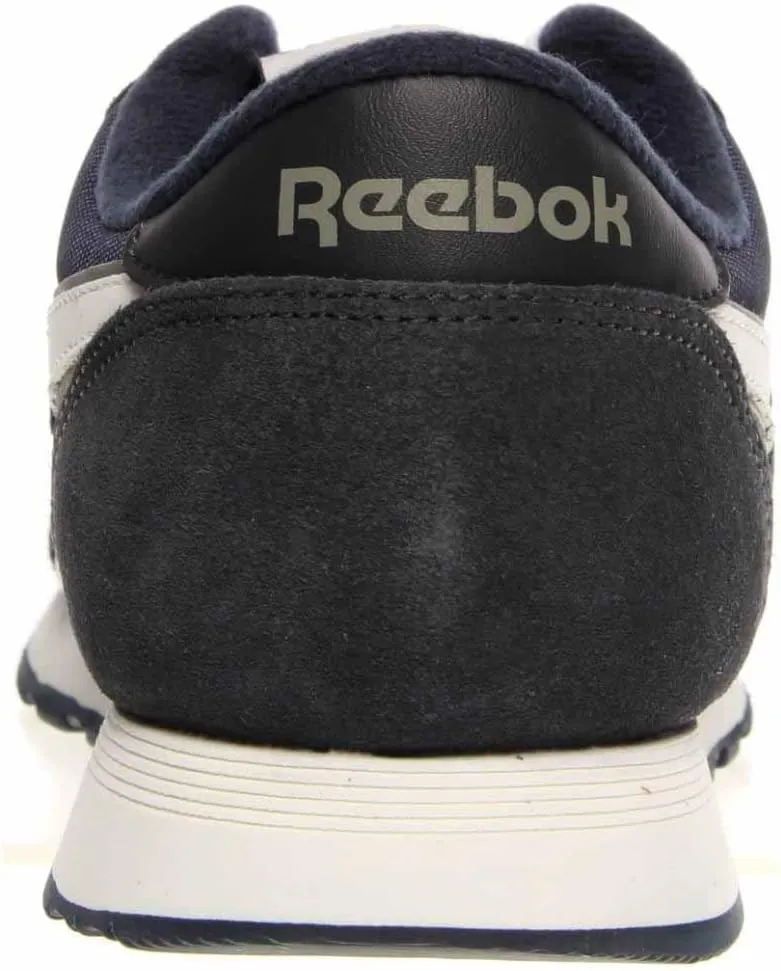 Reebok Mens Classic Cushioned Footbed Faux Leather Running & Training Shoes