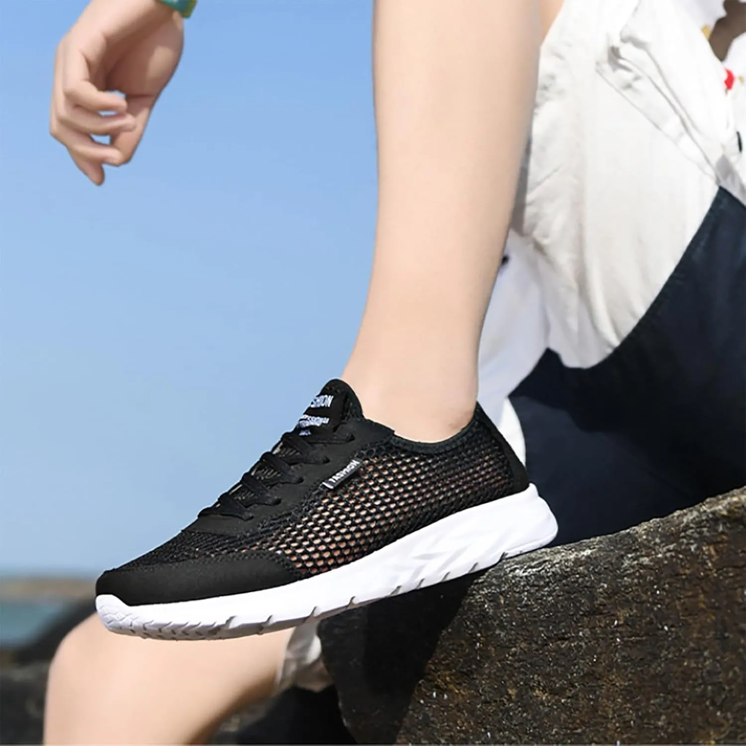 Running Shoes for Women Sports Ladies Casual Shoes Shoes Sneakers Slip on Walking Comfort Lightweight White Basketball Shoe Cross Trainer Shoe