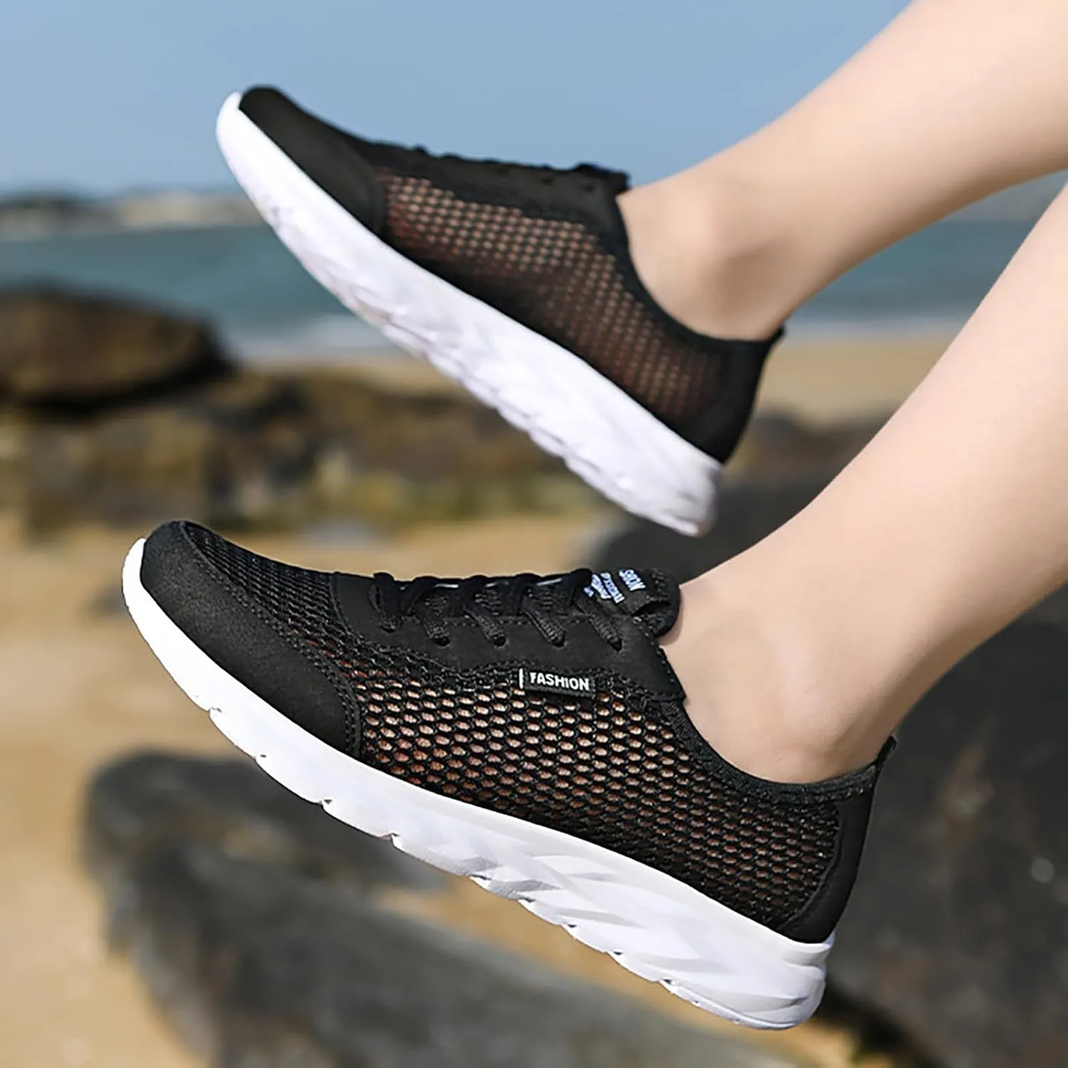 Running Shoes for Women Sports Ladies Casual Shoes Shoes Sneakers Slip on Walking Comfort Lightweight White Basketball Shoe Cross Trainer Shoe