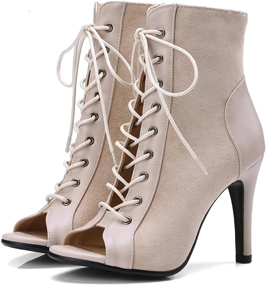 Scaoruki Women Classic Gladiator Sandals Summer Booties Breathable Mesh Sandals