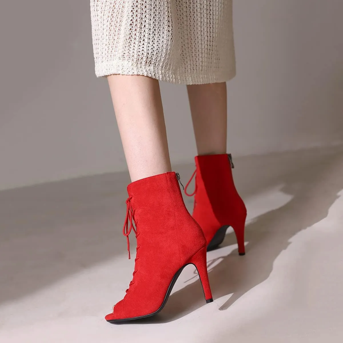 Scaoruki Women Classic Gladiator Summer Booties