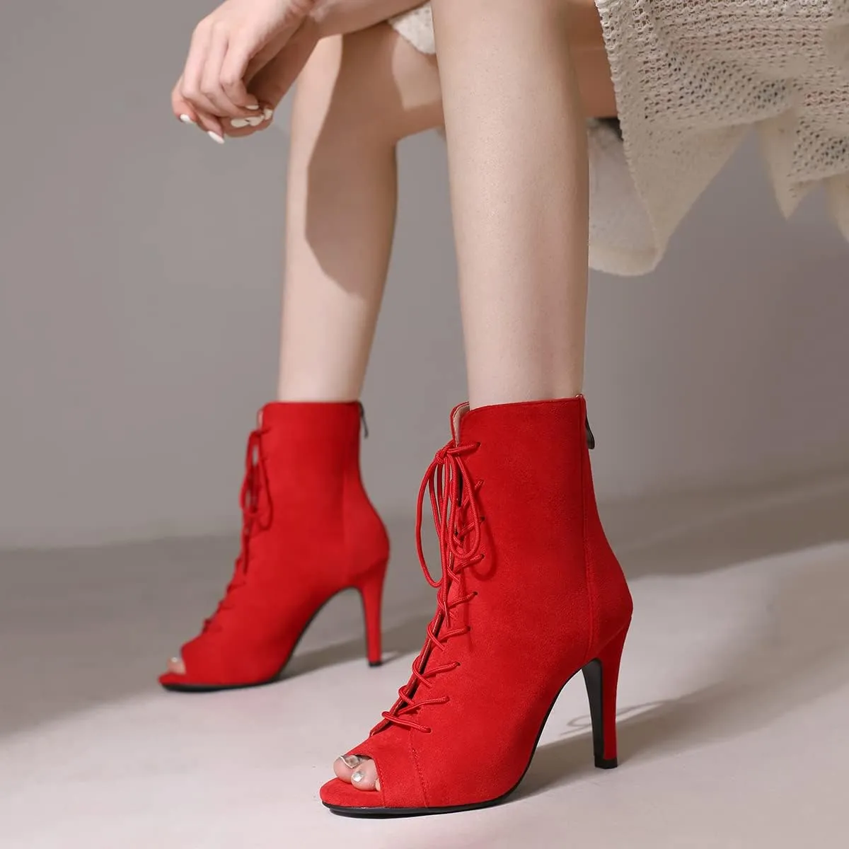 Scaoruki Women Classic Gladiator Summer Booties