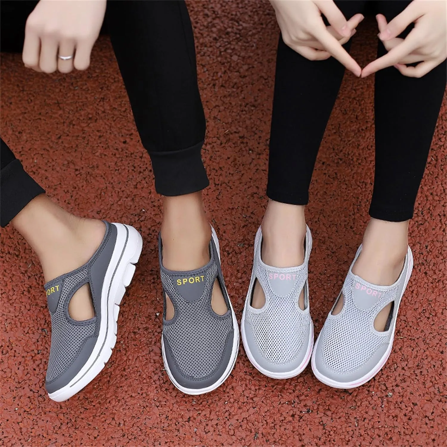 Slip On Mules & Clogs for Women Comfort Breathable Support Sports Sandals Lightweight Closed Toe Slippers