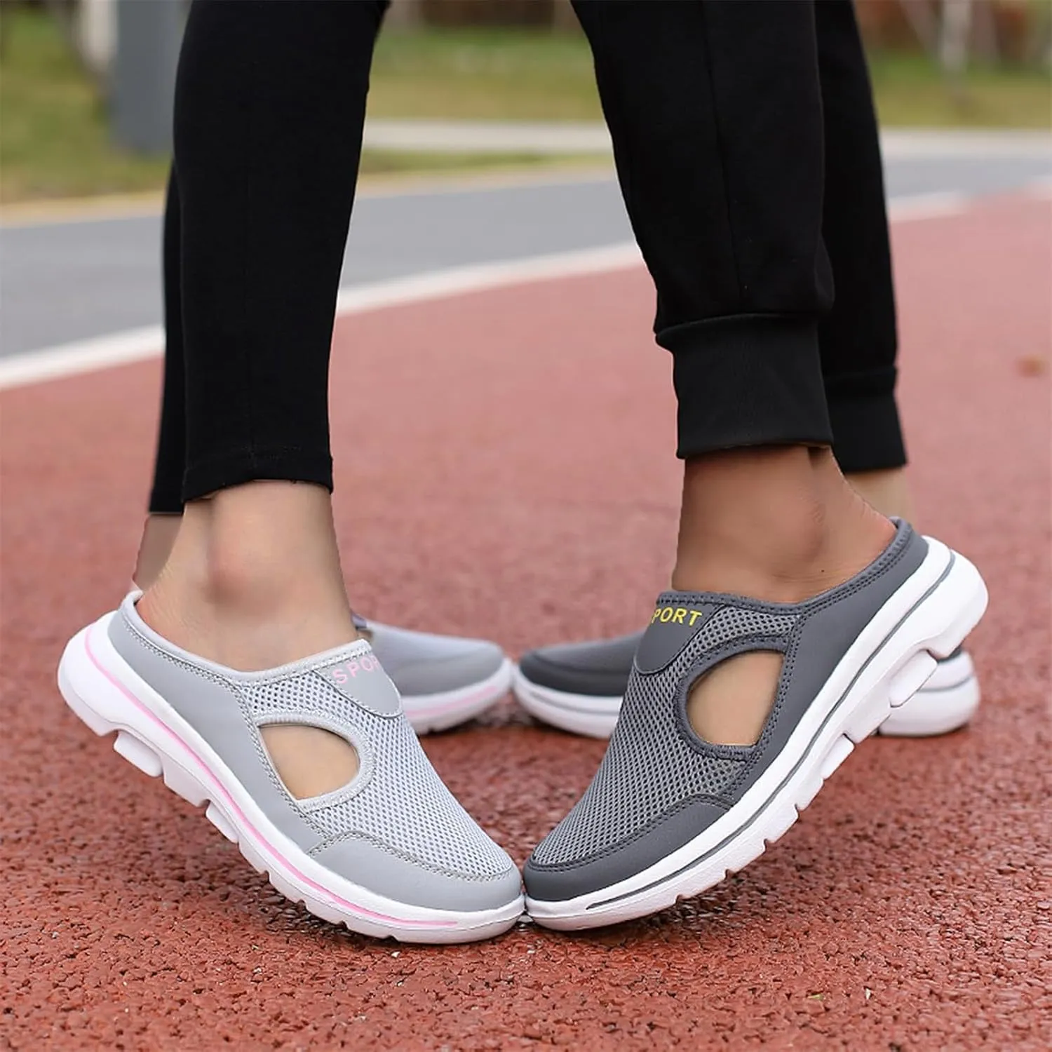 Slip On Mules & Clogs for Women Comfort Breathable Support Sports Sandals Lightweight Closed Toe Slippers