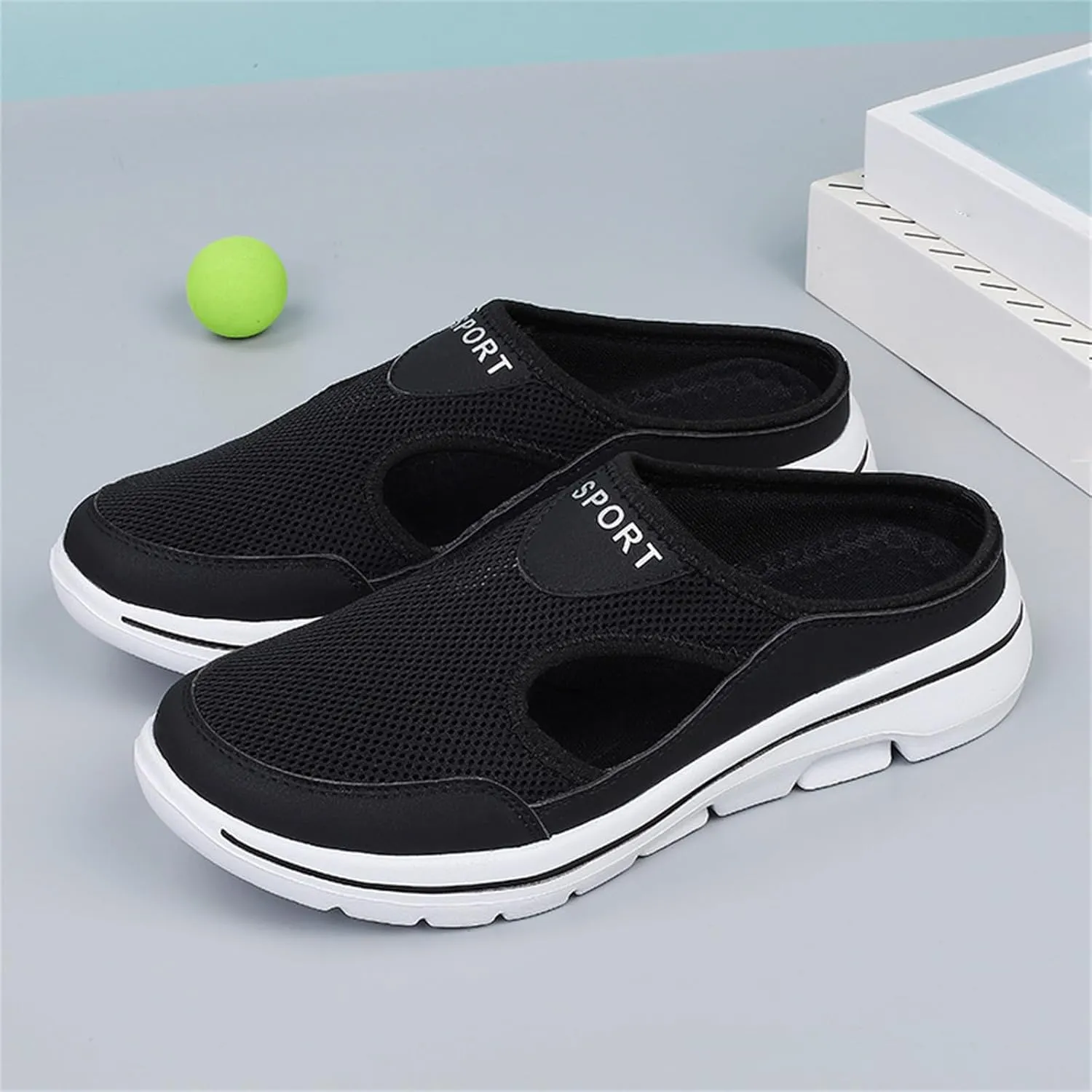Slip On Mules & Clogs for Women Comfort Breathable Support Sports Sandals Lightweight Closed Toe Slippers