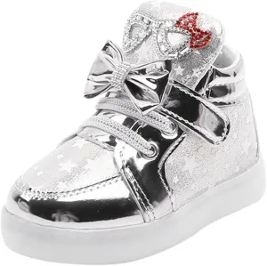 Sneakers for Girls Fashion Light Up Shoes for Girls Flashing Casual Shoes with Anti-Slip Sole Birthday