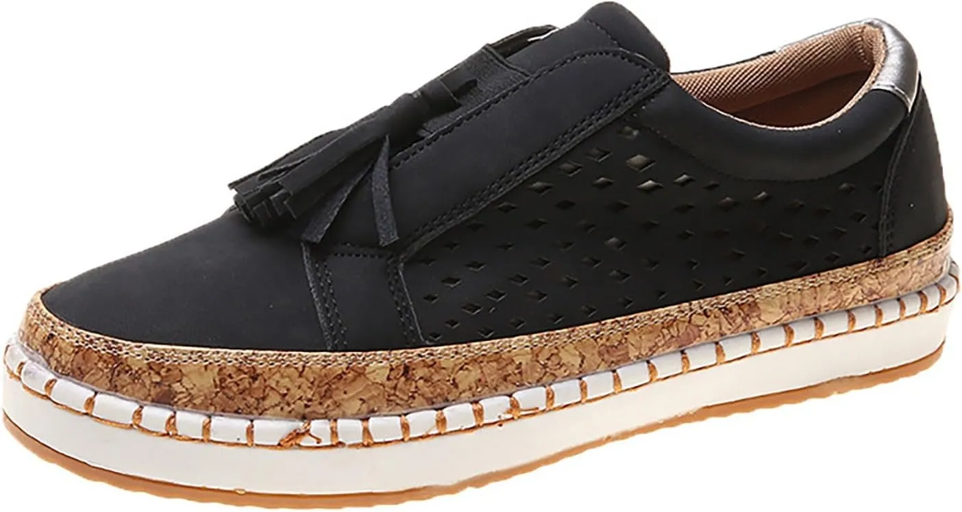 Tennis Shoes Women Lether Dress Casual Shoes Fashion Sneakers 2025 Women's Woven Orthopedic Breathable Soft Brown Tennis Shoe Cross Trainer Shoe