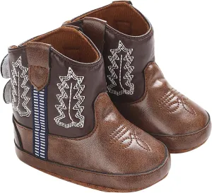 Toddler Girl Booties Childrens Leather Western Snowboots Soft Slip On Sneaker for Baby Newborn Infant Flat Shoes