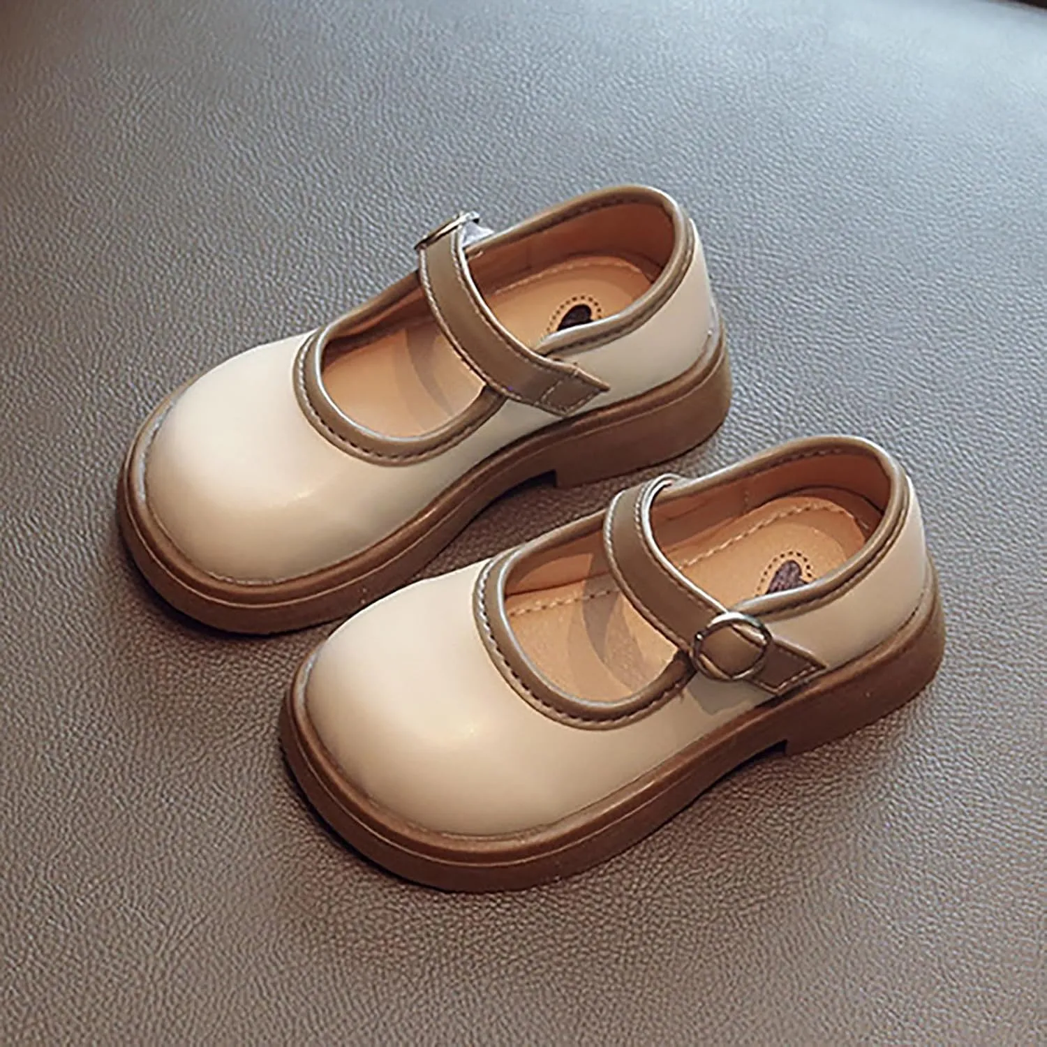 Toddler Girl Mary Jane Flower Girls Dress Shoes Little Girl School Uniform Shoes for Wedding Party Shoes Kid Shoes