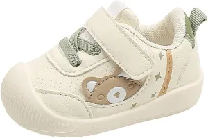 Toddler Girls Boys Cute artoon Lightweight Sneakers, Comfortable Soft Sole Non-Slip Casual First Walking Shoes