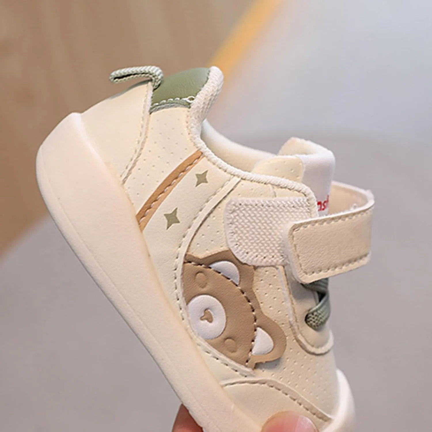 Toddler Girls Boys Cute artoon Lightweight Sneakers, Comfortable Soft Sole Non-Slip Casual First Walking Shoes