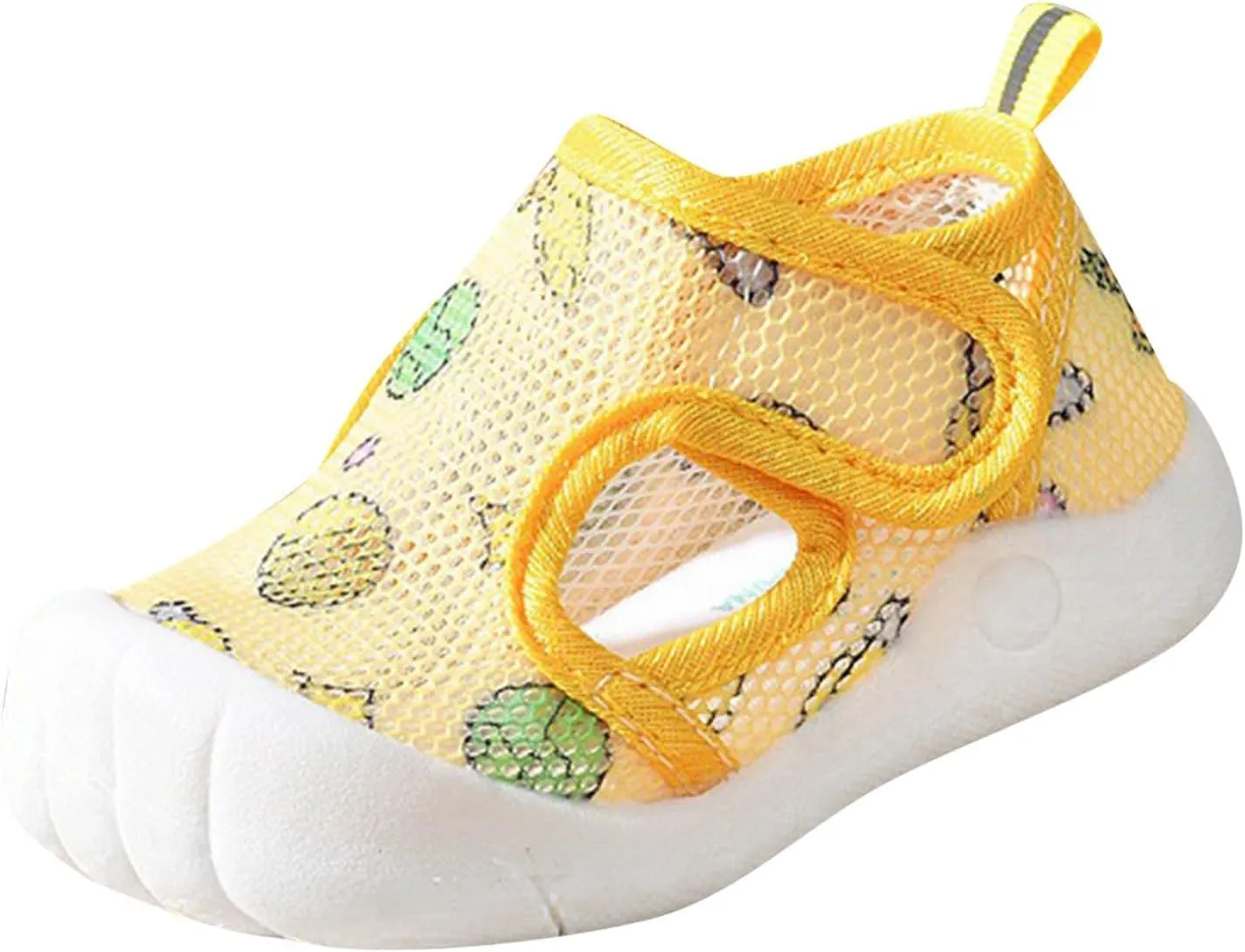 Toddler Walking Shoes Quick Dry Non-Slip Soft Sole Sneakers Summer Closed Toe Lightweight Breathable First Walking Shoes