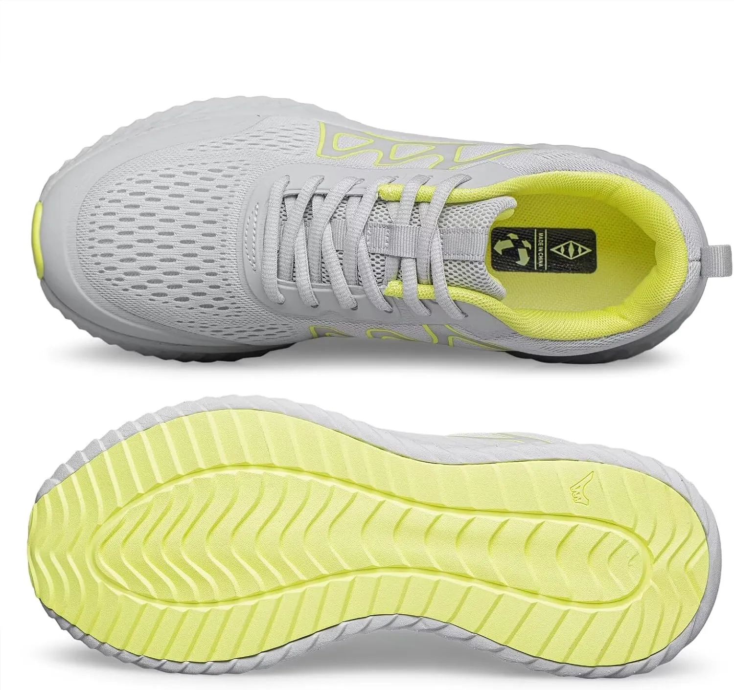 vibdiv Sneakers Women Runners Walking Shoes Wide Rubber Fitness Training Tennis Gym Wide Non-Slip Stylish