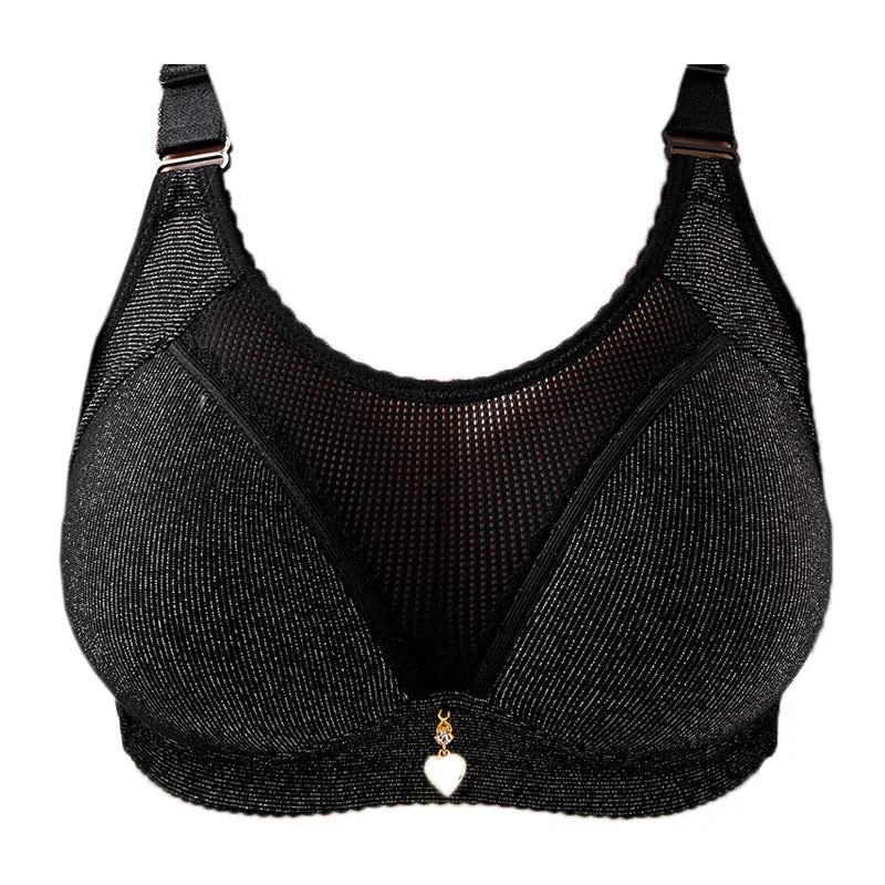 Wireless Push Up Breathable Bra