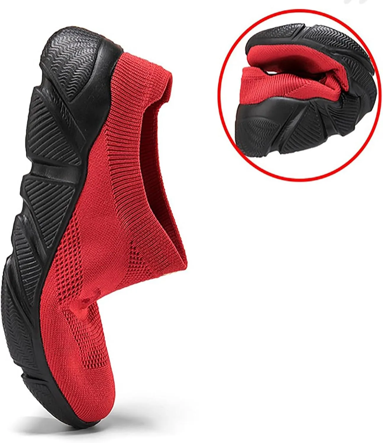 Women Gym Shoes Soft Platform Slip On Breathable Mesh Sneakers Summer Casual Comfortable Non Slip Walking Sport Shoes