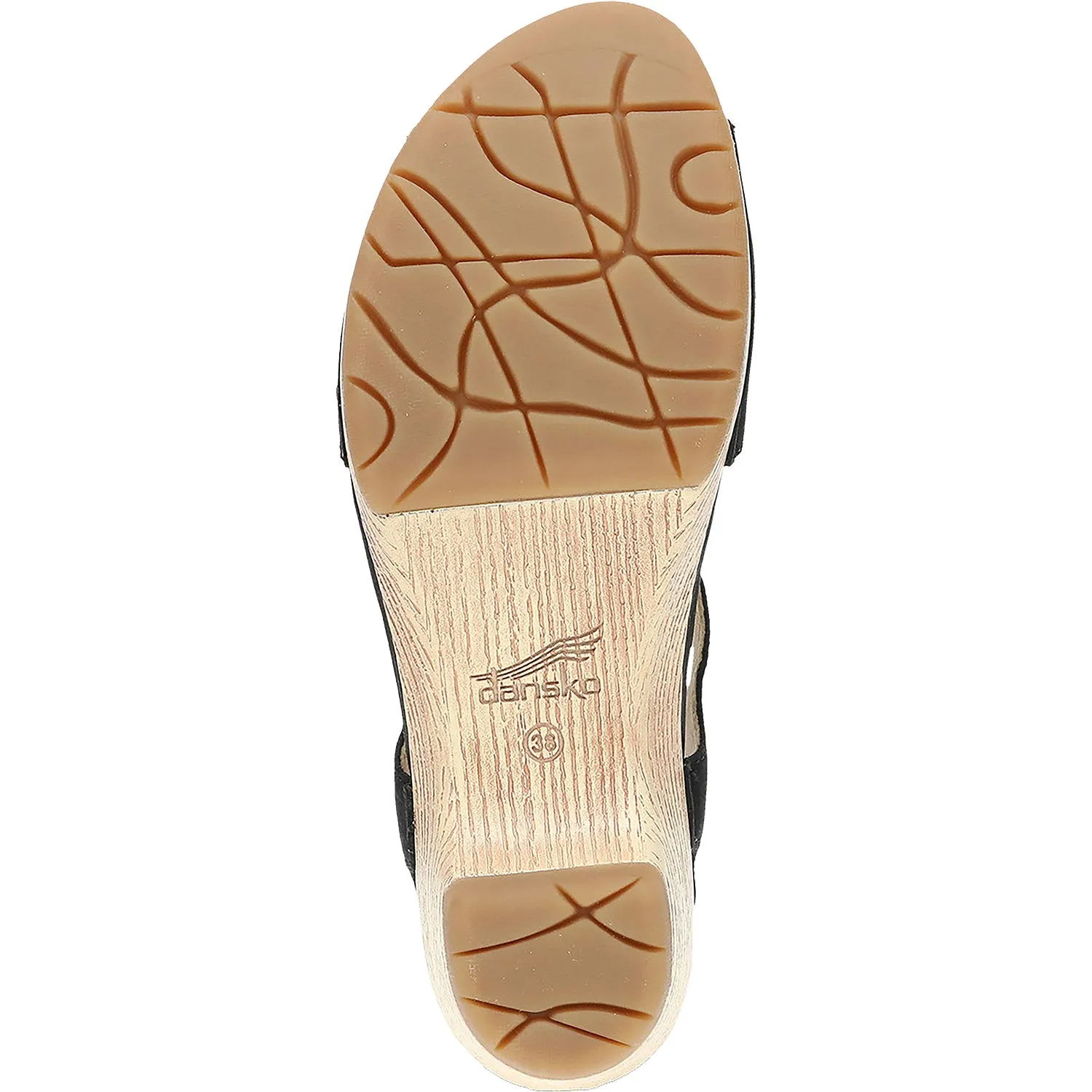 Women's Dansko Laverne Black Milled Nubuck