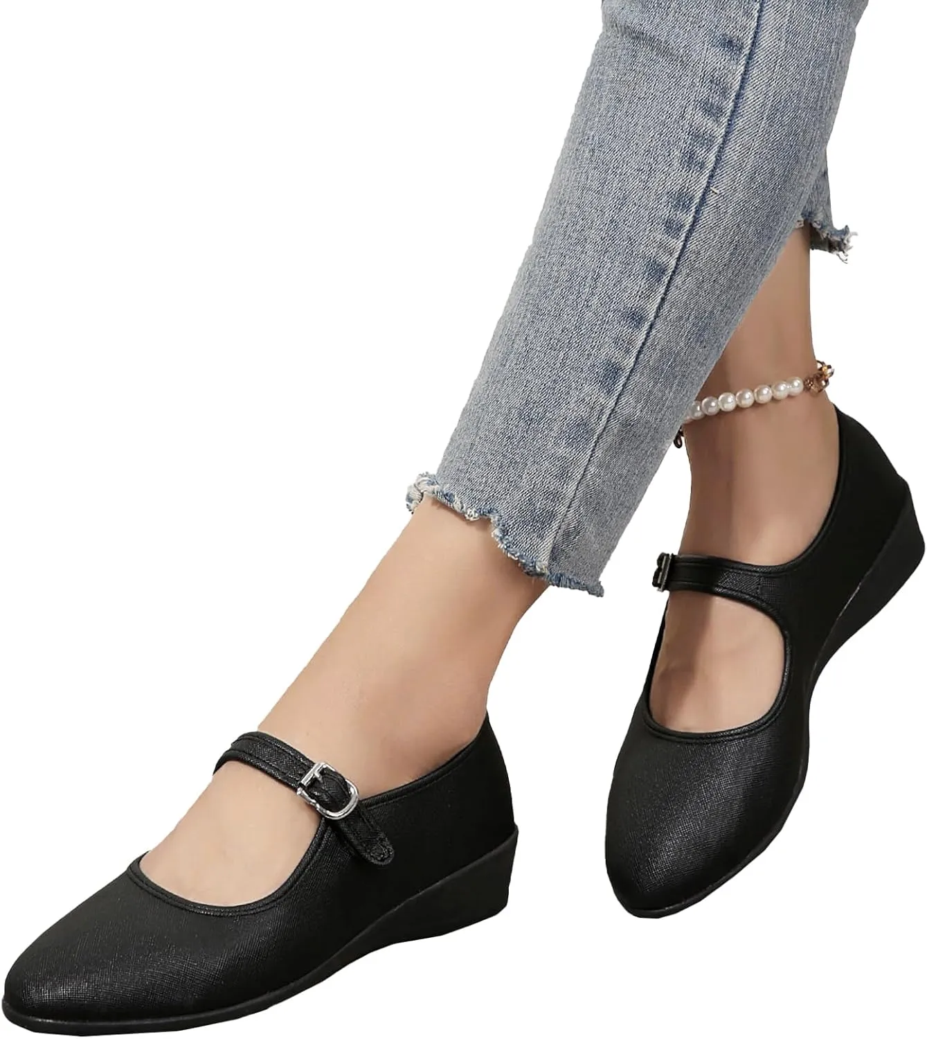 Womens Round Toe Flats Shoes Ballet Flats Classic Comfortable Flats for Women