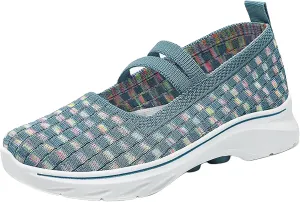 Women's Shoes Sneakers Lightweiht Breathable Mesh Soft Sole Sport Shoes Comfort Casual Non Slip Walking Workout Shoes