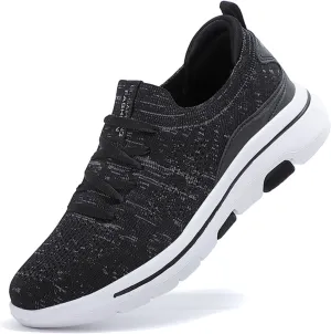 Women's Slip On Walking Sneakers Running Shoes Workout Lightweight Non Slip Tennis Memory Foam Shoes for Sport Travel Gym
