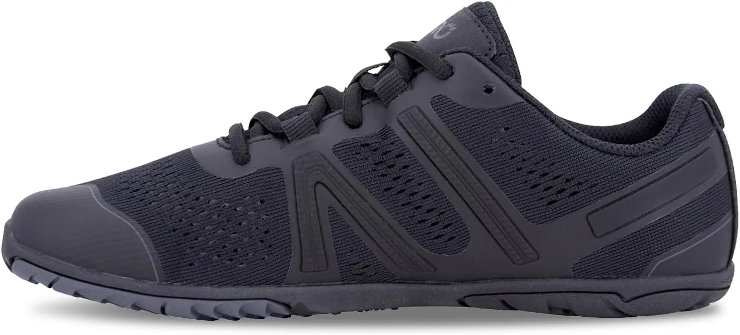 Xero Shoes Men's HFS Original Barefoot Running Shoes, Black, 7